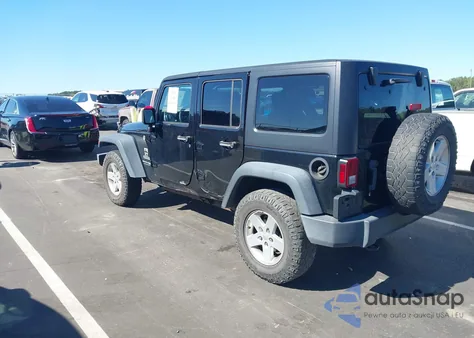 2018 Jeep Wrangler Jk Unlimited Sport S 4X4 из США, поврежденный, VIN 1C4BJWDG9JL854923